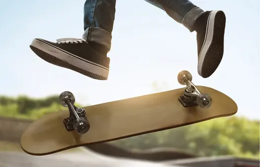 Initiation au skateboard et à la trottinette